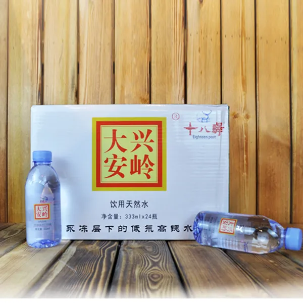 333ml*24  天然低氘、高锶、弱碱、低钠、小分子团矿泉水