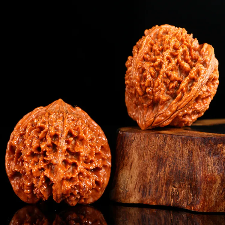 文玩核桃雕素材把件元宝粗筋小众等直播选购链接