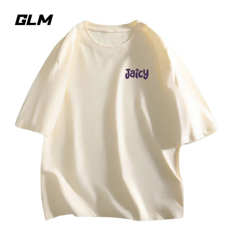 潮牌半袖男士短袖t恤男装衣服夏季纯棉白色内搭大学生品质打底衫