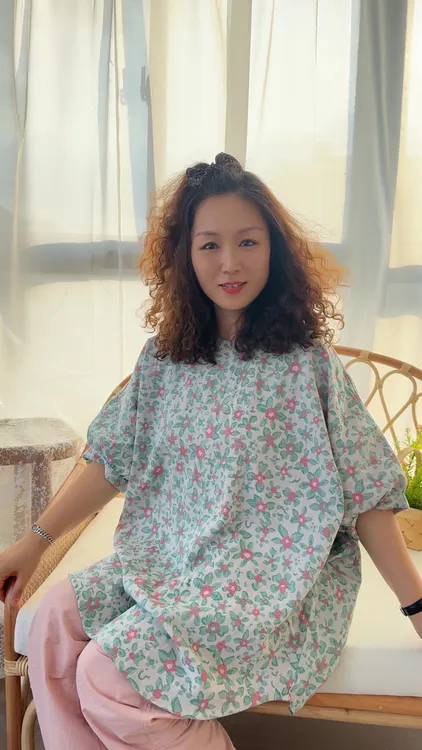 新款-纯棉全棉双层纱家居服床上用品