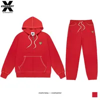 【酒窝专属】EDHARDY X刺绣虎头连帽卫衣裤套装秋冬X1A3FA114166