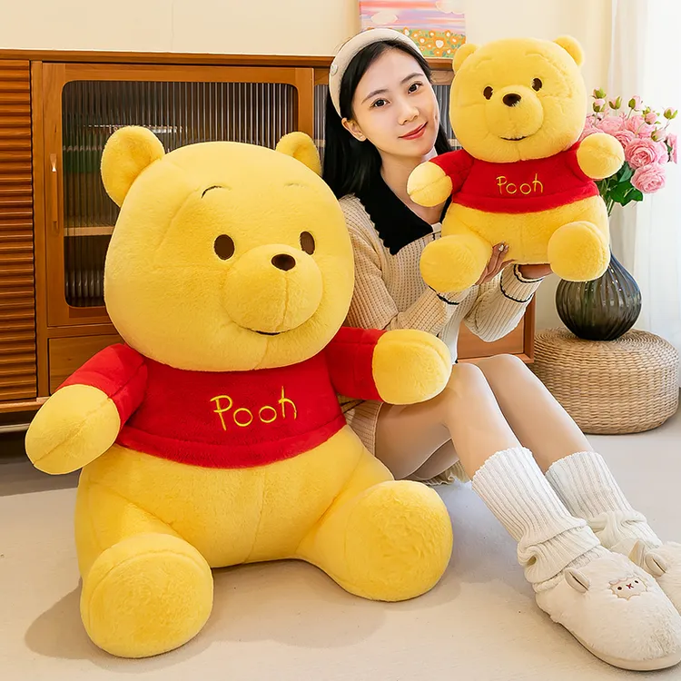 维尼熊公仔毛绒玩具小熊维尼玩偶布娃娃睡觉抱枕女生床上生日礼物