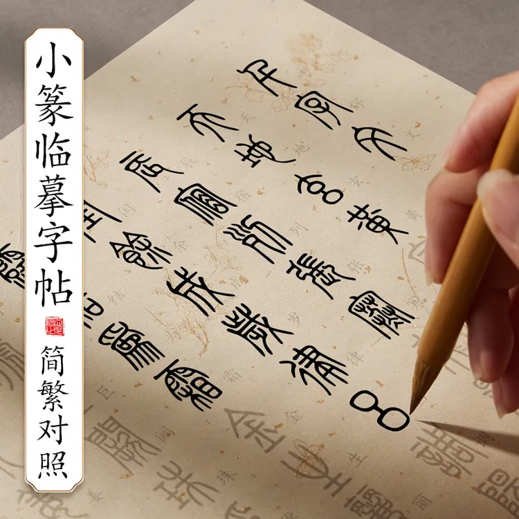 心经小篆临摹字帖国学经典描红抄写字帖毛笔篆体练字《心经》正版
