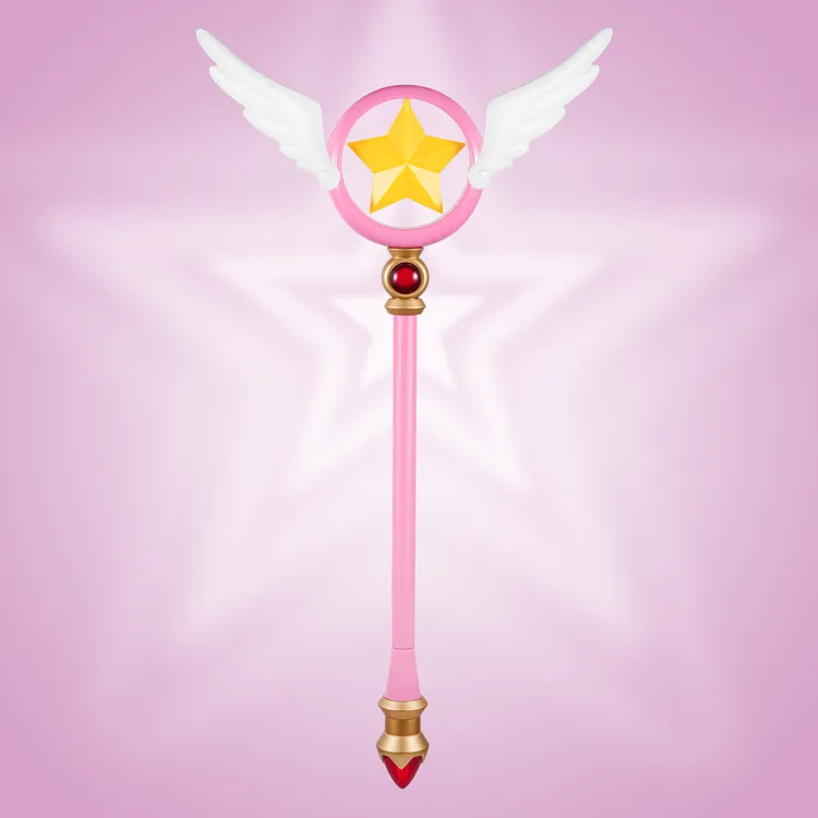 【魔法星之杖】星星可旋转大小翅膀可替换53cm&80cm长短可替换现货