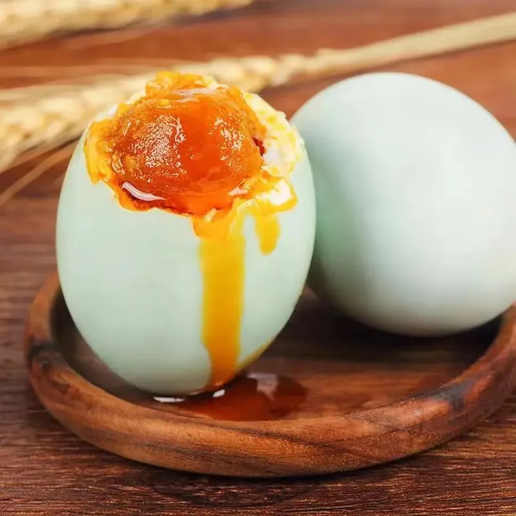 广西北部湾烤海鸭蛋红树林熟咸蛋特大流油整箱批发源产地直发流油