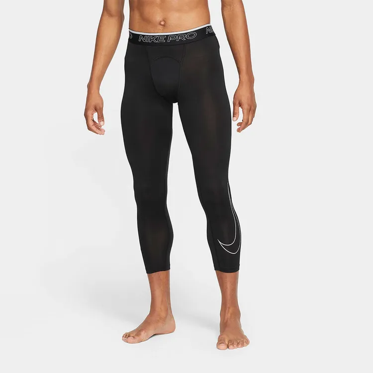 Nike/耐克正品ProDri-FIT男款健身训练外穿七分紧身裤DD1920-010