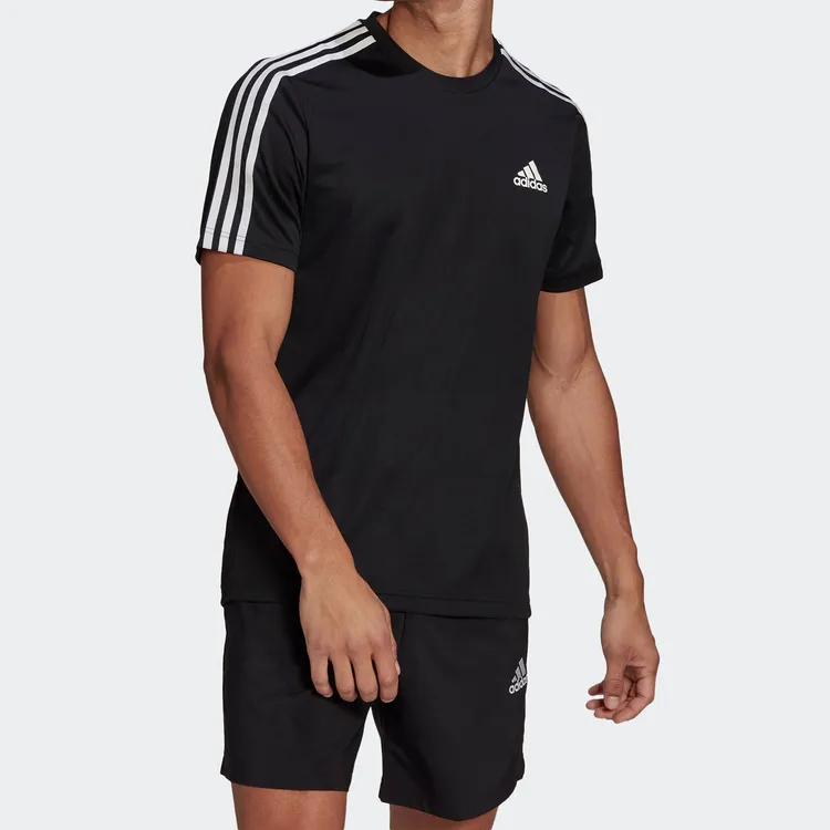 Adidas/阿迪达斯正品短袖T恤男款2021春新款休闲百搭运动服GM2105