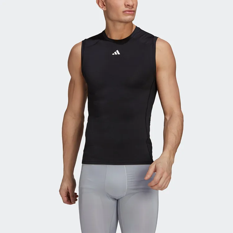 Adidas/阿迪达斯正品TF SL TEE防晒UPF50+运动男子背心HK2338