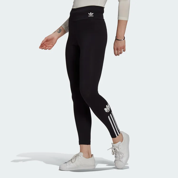 Adidas/阿迪达斯正品三叶草新款 HW TIGHTS 女款运动绑腿裤GT8461