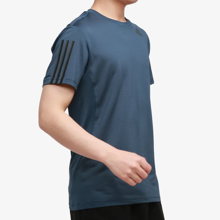 Adidas/阿迪达斯正品2021夏季跑步男款运动休闲透气短袖T恤GQ2161