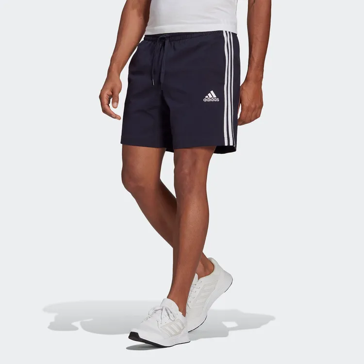 Adidas阿迪达斯正品2021新款夏季男子三道杠休闲运动短裤GK9989