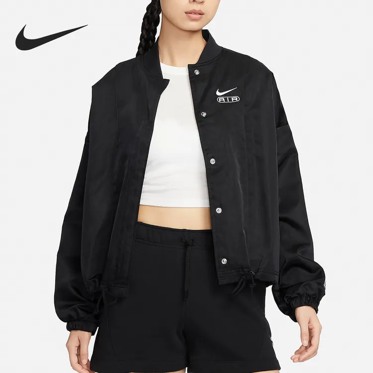 Nike/耐克正品Oversize 风新款女士梭织夹克外套FN1909-010