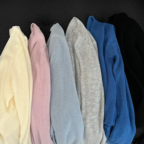 senenmu 6色小开衫冰淇淋色春夏新款长袖v领针织衫孕妇装时尚百搭