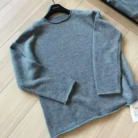 LA 极简 廓形 灰色套头毛衣 995