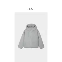 LA 灰色羽绒 外套  26852