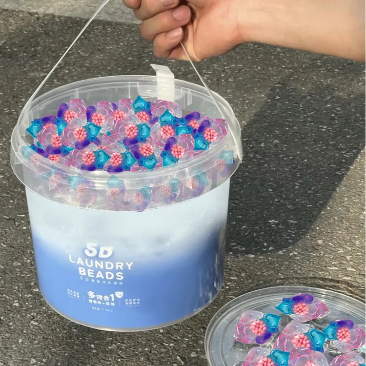 速溶山茶花香氛五合一洗衣凝珠持久留香珠液