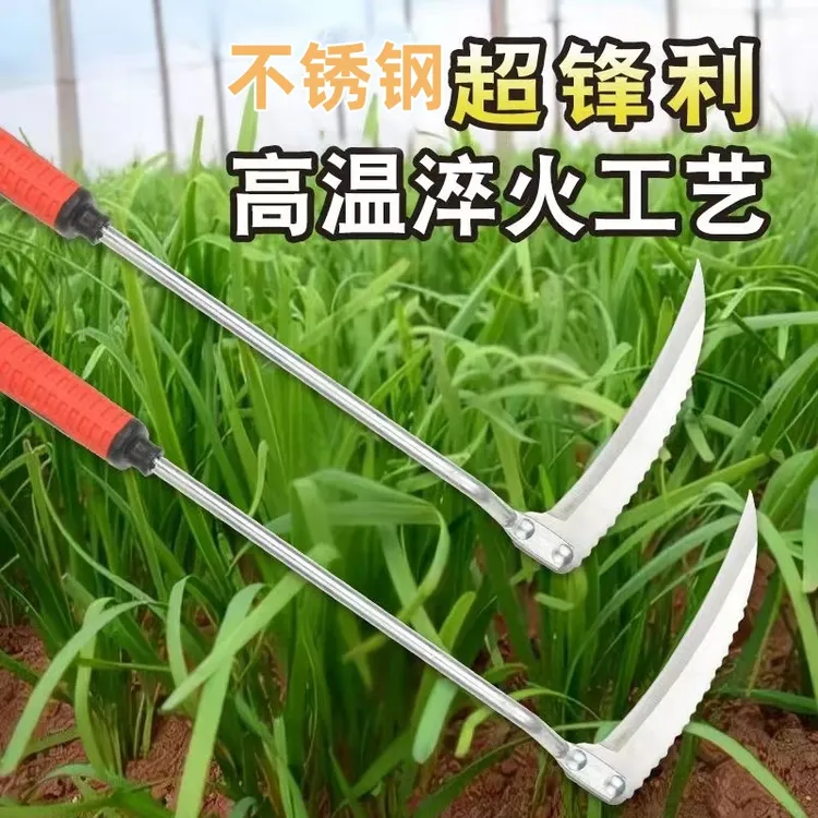 韭菜镰刀不锈钢韭菜镰子割韭菜老款镰刀韭菜小镰刀韭菜镰农用家用