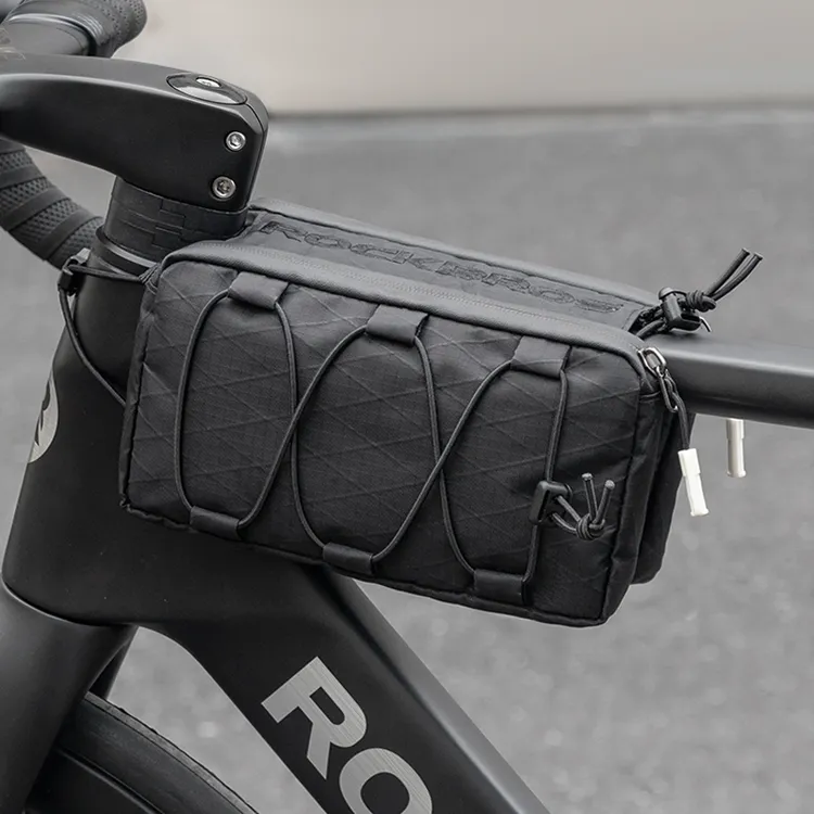 洛克兄弟自行车包车前包上管包山地公路车马鞍包悬空安装骑行装备