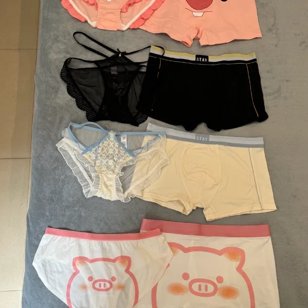 情侣内裤～恋爱搭子穿搭情侣款一男一女情侣家居服性感情侣装睡衣