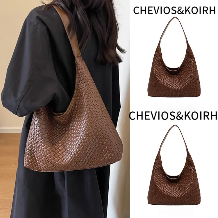 CHEVIOS&KOIRH包包女士2025新款大容量通勤大包单肩托特包复