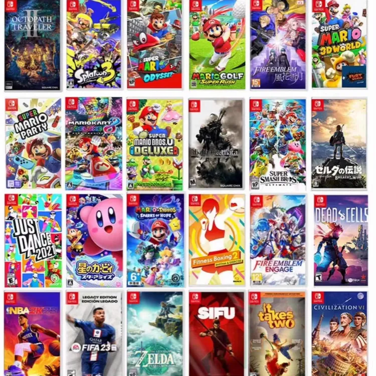   switch游戏卡 switch2游戏卡 NS2实体游戏卡盒装中文可置换回收