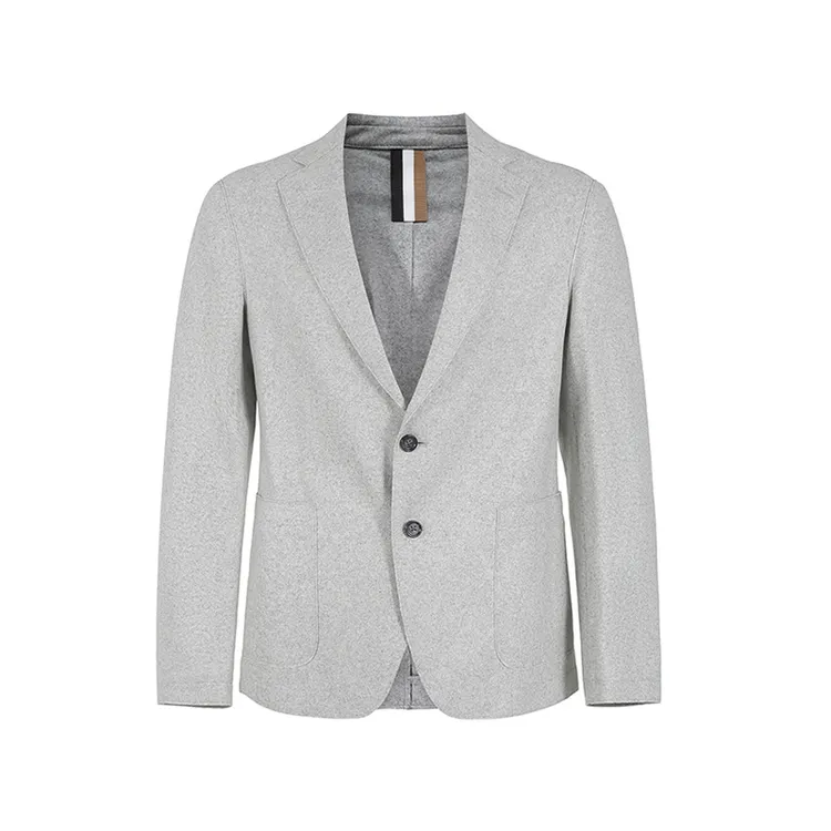 未使用 HugoBoss/雨果博斯 男士修身薄款毛呢西装外套50502517
