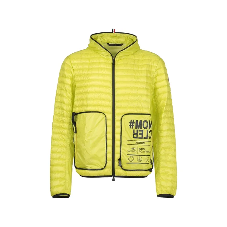 未使用 MONCLER 男士短款轻薄鹅绒连帽羽绒服外套1A00006 595B1
