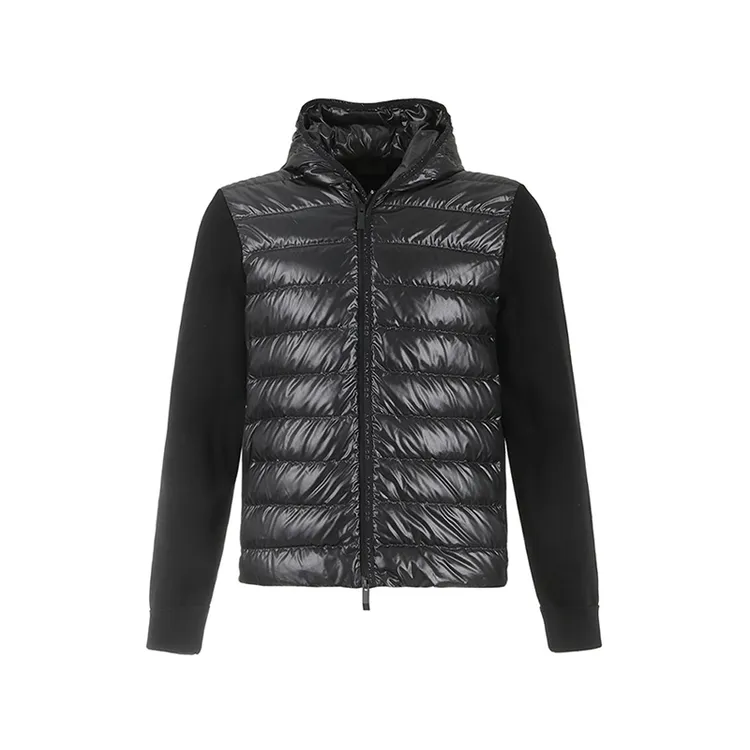 未使用 MONCLER 男士轻薄半羽绒鹅绒连帽拉链夹克9B00004 M1113