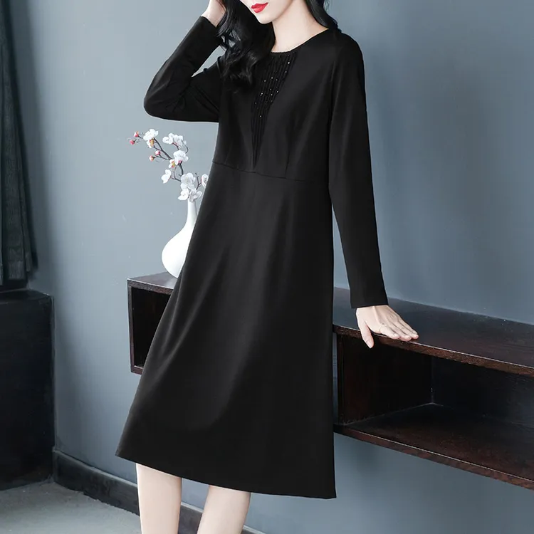 圆领连衣裙227666