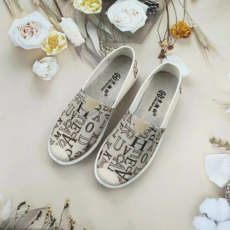 老北京布鞋舒适时尚休闲透气软底平底低帮渔夫鞋轻便圆头百搭韩版