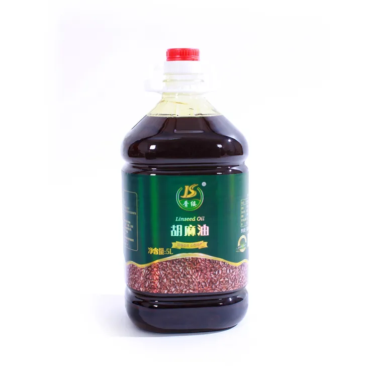 晋绥食用热炒油手工压榨胡麻油2.5L油兴县特产优质调味食用健康