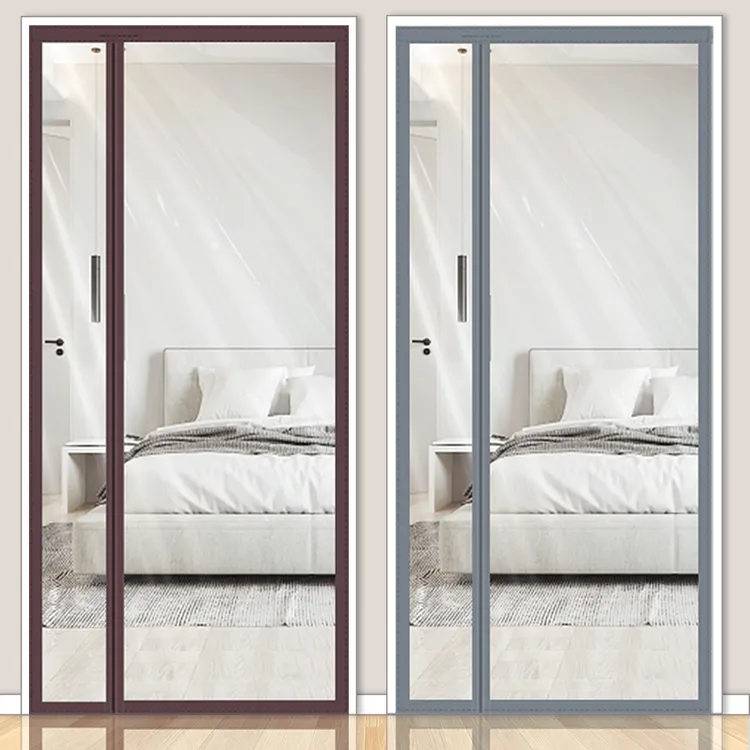 看了又看侧开空调门帘防风隔冷气厨房卧室家用隔油烟免打孔保暖帘