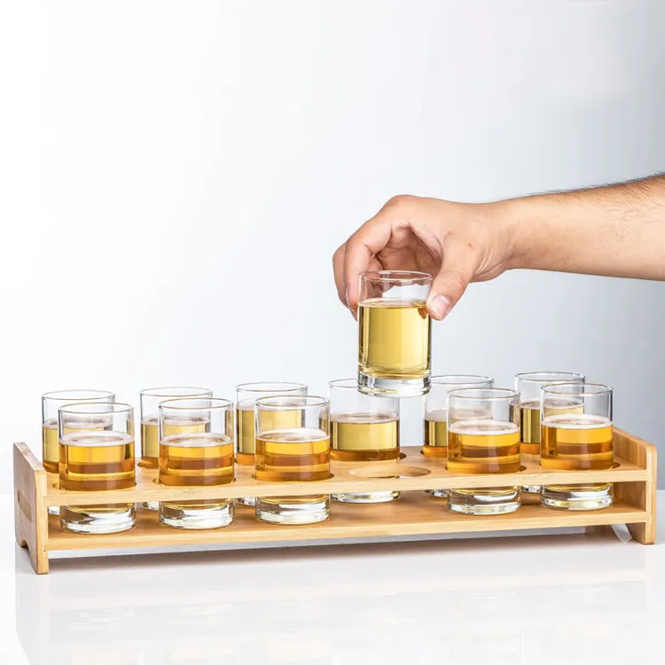 家用玻璃杯啤酒杯小号精酿啤酒品酒杯3两黄酒杯酒吧KTV小号杯酒杯