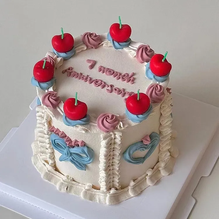 樱桃蜡烛可爱生日蜡烛ins风生日蜡烛韩风生日蜡烛