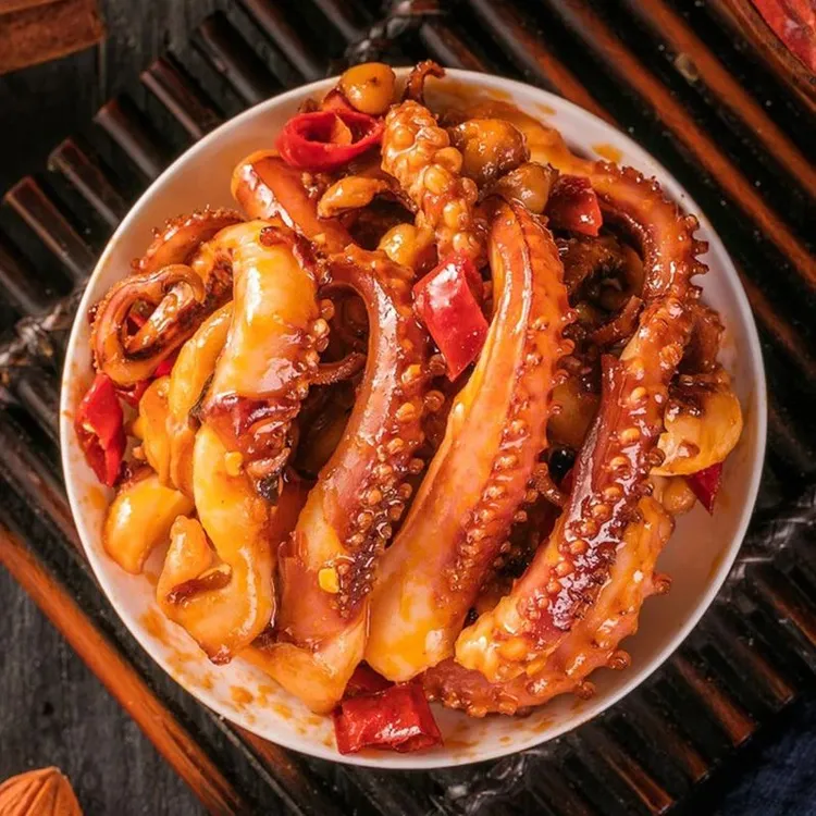 【发三十包】香辣鱿鱼零食小吃休闲食品即食海鲜熟食好吃的