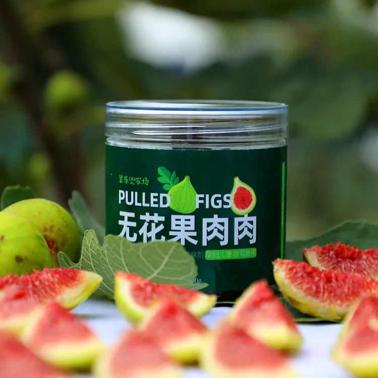 果乐兜新鲜无花果香甜软糯威海青皮无花果干 100g/罐董洁老师推荐