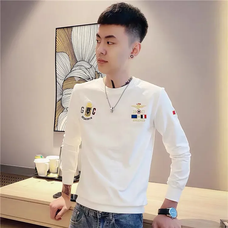 男士卫衣2025新款秋冬季ins潮牌印花韩版潮流百搭秋装上衣打底衫