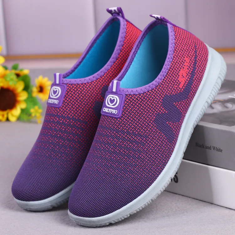 中老年软底妈妈鞋防滑老北京布鞋春秋单鞋运动鞋舒适春夏老人鞋