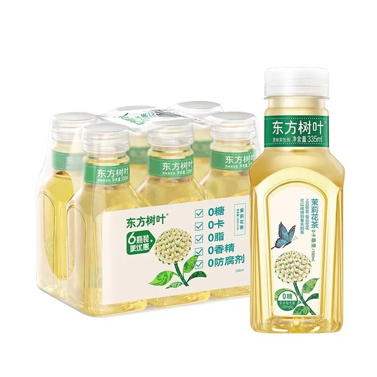 东方树叶茉莉花茶小大瓶装桂花乌龙茶 青柑普洱红茶绿茶饮料新鲜