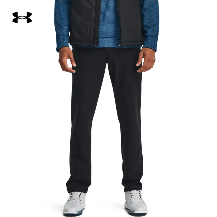 *【专柜新款】安德玛UA秋冬男子新款磨绒高尔夫运动速干长裤1379729