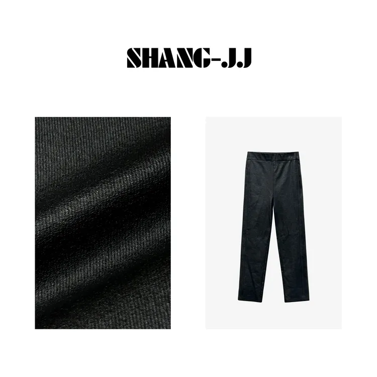 SHANG-JJ【涂层裤】25新款休闲涂层时尚轻便休闲裤q132343p