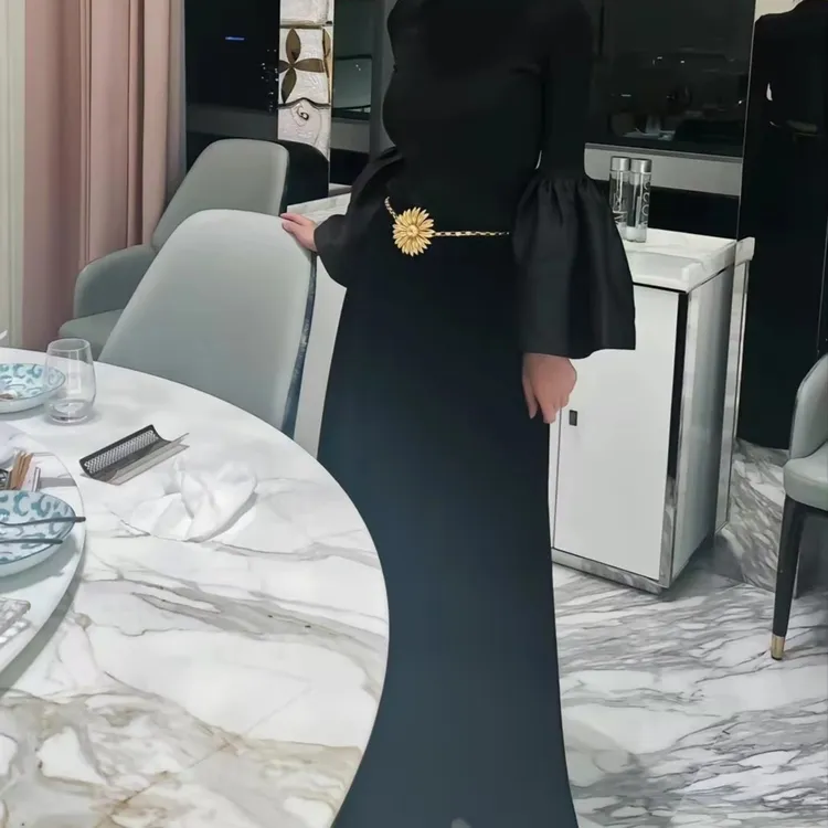 魏元高定/平绒时尚半身裙-0031