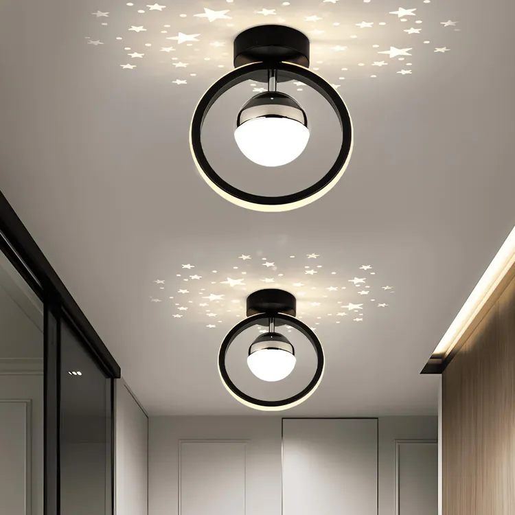 家用吸顶灯过道走廊灯现代简约北欧入户玄关衣帽间阳台灯玄关灯