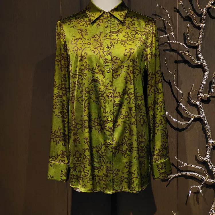 【蘭悦东方】国风中式高端香云纱 衬衫LY42190078-4274