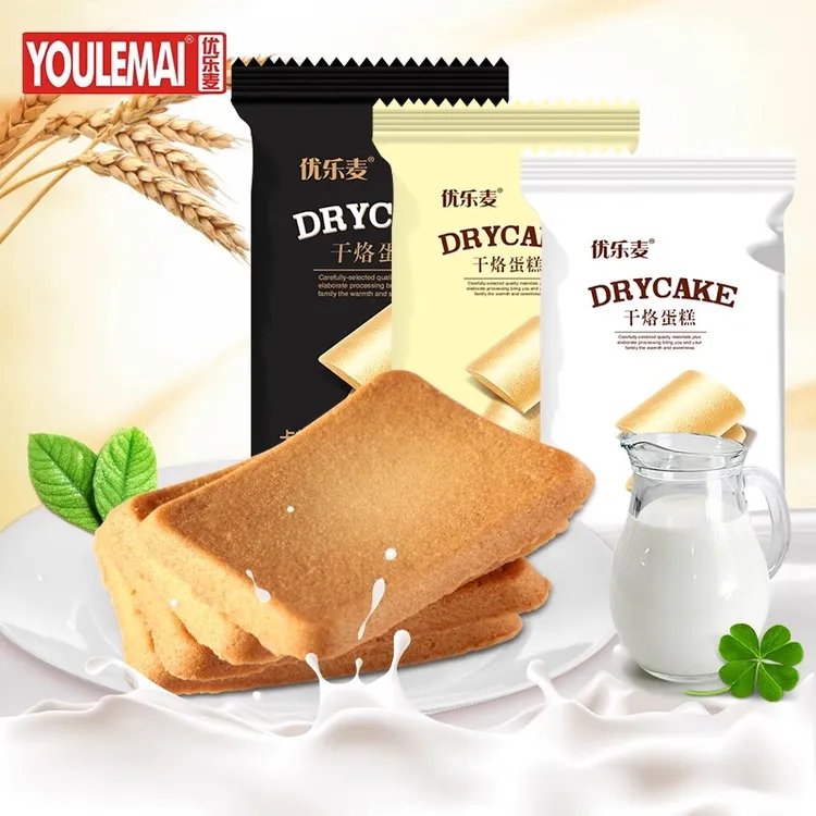 优乐麦干烙蛋糕甄选美味零食酥脆鸡蛋煎饼营养早餐休闲原味饼干