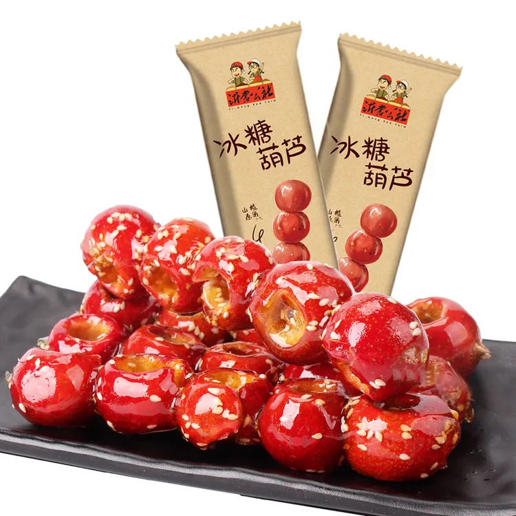 公社冰糖葫芦25g/支食用新鲜果香优质饱满山楂酥脆解馋办公室零食
