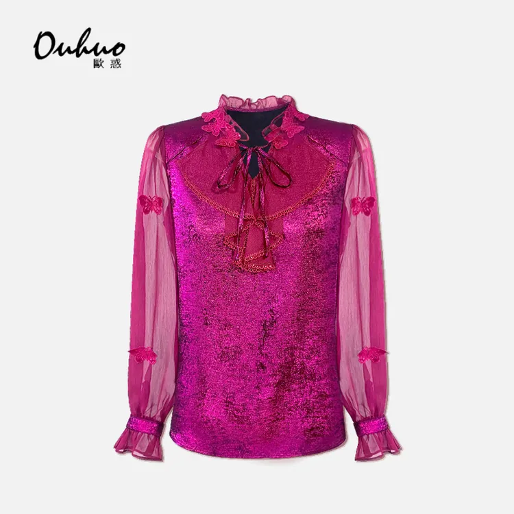 【伊伊定制】早秋重工高级感轻奢轻奢上衣气质优雅时尚OHSHH08155