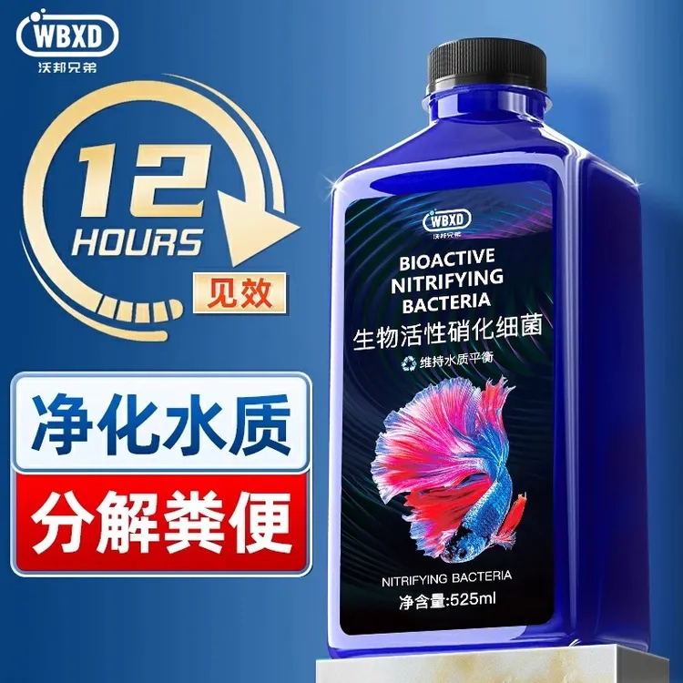 【硝化细菌】鱼缸用氨氮鱼药养鱼净化水质稳定剂生物水剂有机物