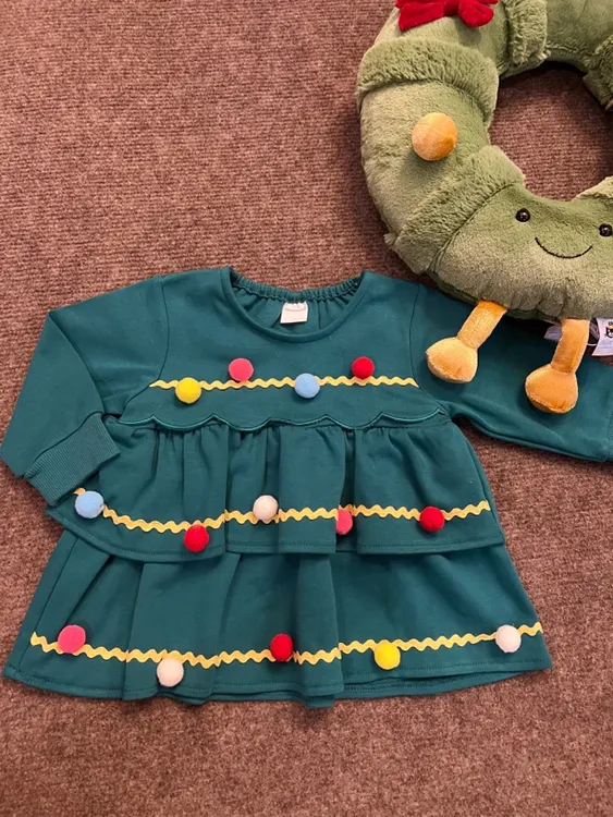 Futa 圣诞蛋糕上衣裙