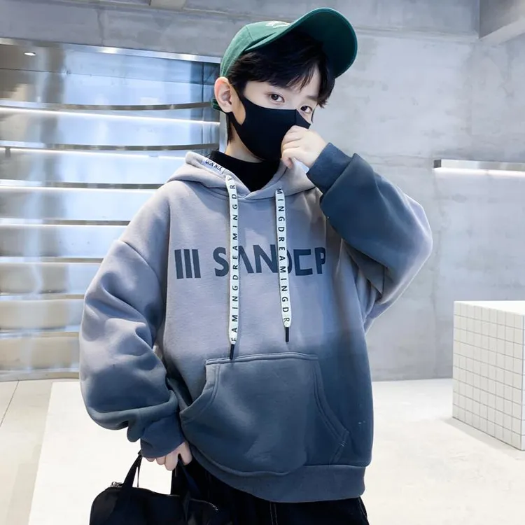 儿童装男童春秋卫衣2025新款中大童帅气男孩炸街春秋款春季上衣潮